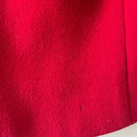 CHAUS Classic Vintage Wool Red Blazer Size 14 - Picture 3 of 13